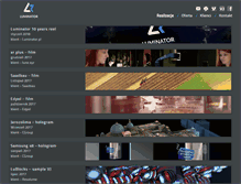 Tablet Screenshot of luminator.pl